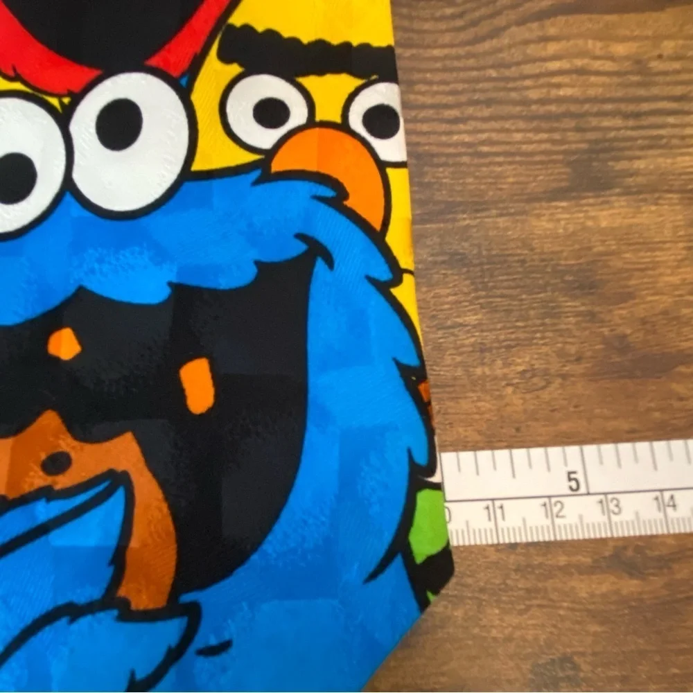 Vintage Sesame Street Characters Neck Tie
